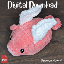 Load image into Gallery viewer, Ferdinand the Flying Pig Pattern
