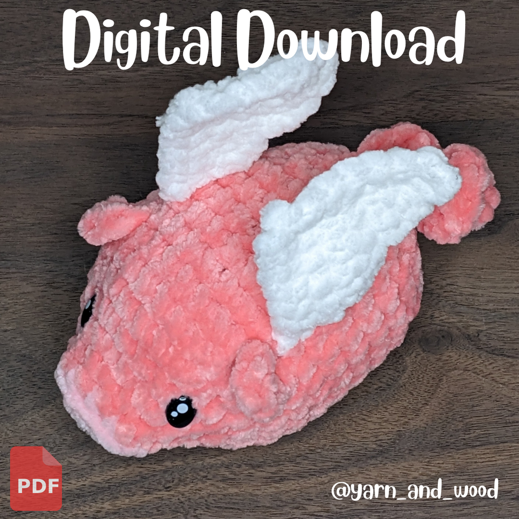 Ferdinand the Flying Pig Pattern