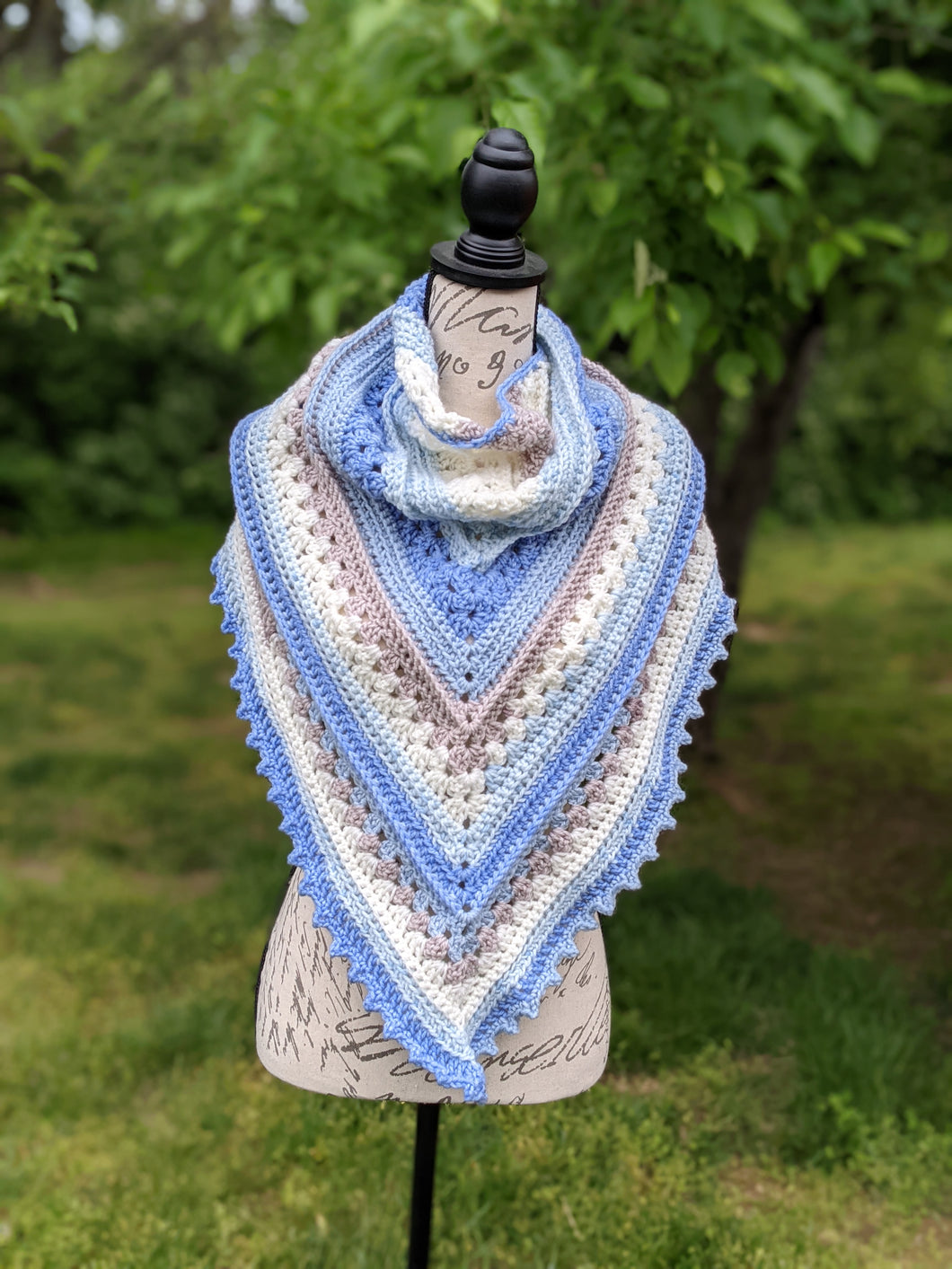 Wild Wisteria Shawl